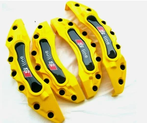 Brake Caliper Covers for Audi A1 A3 A4 A6 A5 Q5 S1 S3 S4 S5 S6 RS QRS Q5 Q2 Q3 - Picture 1 of 7
