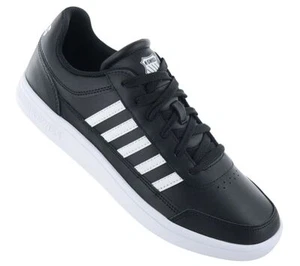 NUEVO K-Swiss Court Chasseur - Zapatillas Hombre Cuero Negro 06042-009-M OR - Imagen 1 de 6