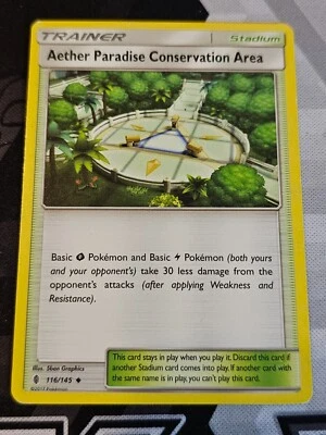 Aether Paradise Conservation Area 116/145 Uncommon 2017 Pokemon TCG - Image 1 of 2
