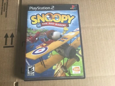 🌠Snoopy Vs The Red Baron PS2/PlayStation 2 (Pre-Owned/Complete With Manual)🌠 - Image 1 of 4
