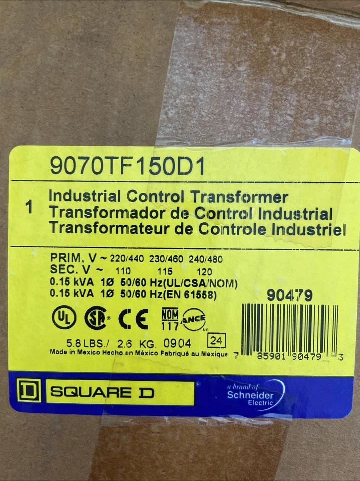 Square D 9070TF150D1 Industrial Control System