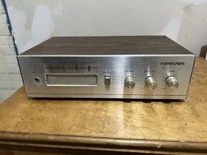 Vintage Soundesign 5018 Stereo 8 Track Player NO POWER Wood Grain Movie Prop - Picture 1 of 12