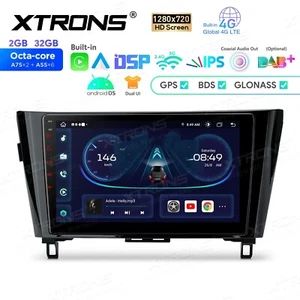 AUTORADIO ANDROID NISSAN QASHQAI 2014-2018 X-TRAIL STEREO GPS COMANDI VOLANTE - Foto 1 di 17