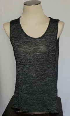 Womens Gray Sleeveless Tank Top by Bobby Brooks Size: Large - Image 1 of 4
