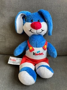 Kinder Chocolate egg , Blue Bunny, Rabbit Soft Plush / cuddly toy / stuffed - Picture 1 of 5