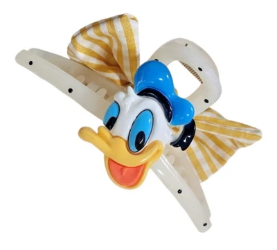 NUEVO Pato Donald y Arco Inspirado Garra de Pelo Pinza para el Pelo Accesorios para el Cabello Lindo Regalo Foto 1 de 3