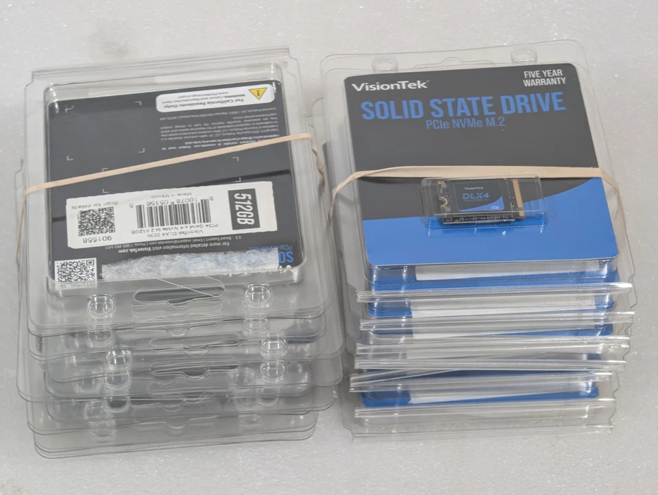 512GB VisionTek 2230 DLX4 M.2 PCI-E Nvme Gen 4.0 x4 SSD 901558