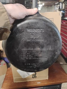 Wagner's 1891 Originals 10 1/2 pollici padella in ghisa made in USA vintage - Foto 1 di 14