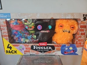 Brand New In Box 2025 Walmart Exclusive Fuggler Monster 4 Pack Set. Variant 1 - Picture 1 of 2