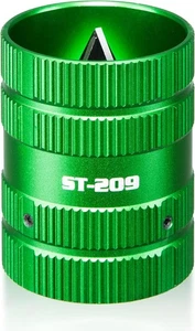 Herramienta Escariador de Tubos, Herramienta de Desbarbado de Tubos de PVC de Cobre Relleno 1/4 a 1-5/8, Verde  - Imagen 1 de 7