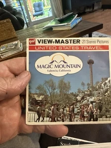 Paquete de 3 carretes Magic Mountain Valencia California view-master a todo color A204 - Imagen 1 de 1