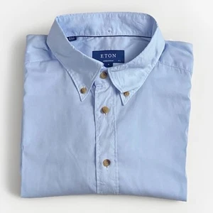 Eton Contemporary Oberhemd Herren Gr. XL 44- 17,5 hellblau - Bild 1 von 11