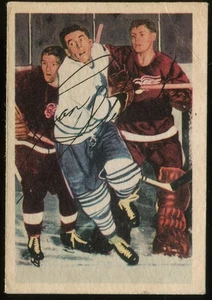 Parkhurst #9 Ron Stewart Toronto Maple Leafs 1953-54 - Imagen 1 de 2