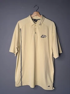 Größe Large Herren - Vintage Nike Team Golf Polo Shirt Fit Dry Purdue Boilermakers - Bild 1 von 6