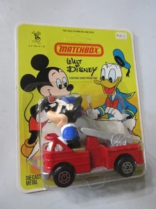1979 Matchbox Walt Disney - Mickey Mouse in fire truck - Picture 1 of 3