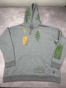 Patagonia Hoodie Herren 3XL Uprisal Pycrophytic Plant Society Baum Blumen Grafik - Bild 1 von 24