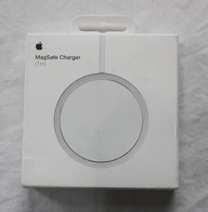 Apple Wireless Magsafe Charger For iPhone 8 Plus & Up AC2 White Sz: 1m *Untested - Picture 1 of 4