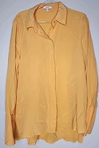 Reiss 100% Silk Button Up Shirt Size US 6 - Picture 1 of 5