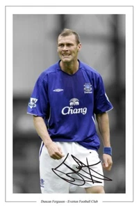 DUNCAN FERGUSON Autógrafo Firmado FOTO Firma Fanático Regalo Estampado EVERTON Fútbol - Imagen 1 de 1