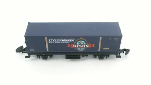 Märklín Mini-Club Bison Royal Taboco Container Rail Train Freight Car Z Marklin - Picture 1 of 9