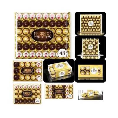Ferrero Rocher/Ferrero Collection chocolate box 4/8/15/16/24/30/32/42/48pcs box - Image 1 of 4