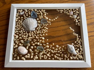 Handmade Glass Seashell Suncatcher - Picture 1 of 1