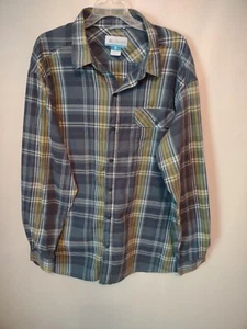 Columbia Button Down Plaid Shirt Mens Size XXL 2XL - Picture 1 of 7