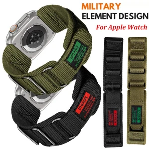 Rugged Nylon Strap Band For Apple Watch Ultra 2 1 49mm Series 10 9 8 7 6 5 4 SE - Picture 1 of 19