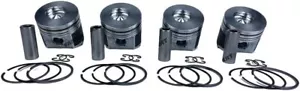 4Pcs Piston With Piston Ring+0.5mm For Kubota V2403--CR 1J803-2111 (oversize) - Picture 1 of 4