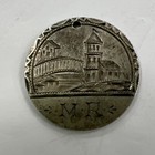 1862 Civil War Love Token gravé à la main sur quartier argent