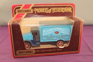 Matchbox Yesteryear 1985 Y-30/1 1920 AC Mack Truck Acorn Storage Issue 1 - Picture 1 of 3