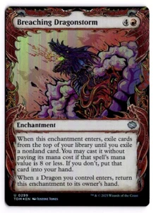 Magic The Gathering - Breaching Dragonstorm #299 - Vitrina - Tarkir: Dragonstorm - LÁMINA CASI NUEVA - Imagen 1 de 2