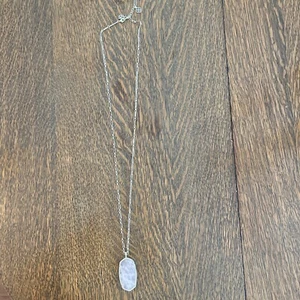 Kendra Scott NWT Gold Reid pink stone - Picture 1 of 11