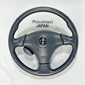 TOYOTA MR2 Spyder Steering Wheel ZZW30 MR-S AT SMT model switch Good condition - Picture 1 of 10