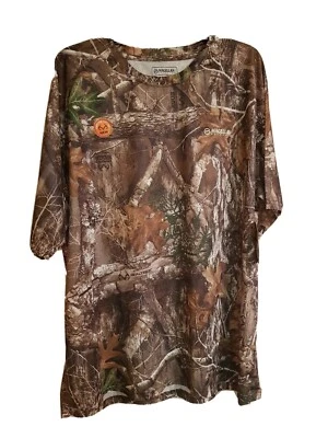 Magellan Outdoors Eagle Pass SS Realtree Edge Turkey Hunting Mesh Shirt Size L - Image 1 of 2