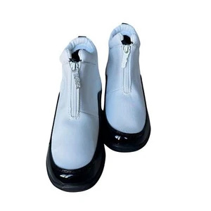 Botines Totes para mujer blancos y negros charol talla 6 nuevos sin caja - Imagen 1 de 6