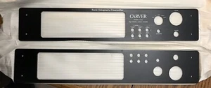 CARVER C-11 Preamp Faceplate with Handles and Hardware *NEW* - Picture 1 of 10