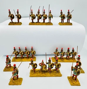 24x 25mm Carthaginian Infantry, Well-Painted *See Condition* - Picture 1 of 7