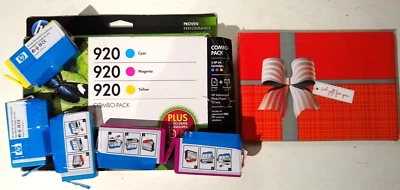 Cartucho de tinta tricolor HP 920 CMY B3B30FN Foto 1 de 3