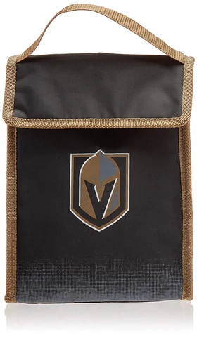 Vegas Golden Knights Insulated Lunch Bag Box Cooler Gradient Logo 9" x 7" x 4.5" Cover