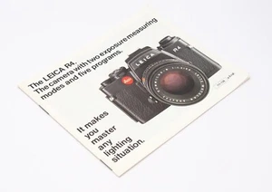 Leica R4 Camera Brochure 111-138 - UK Dealer - Picture 1 of 2