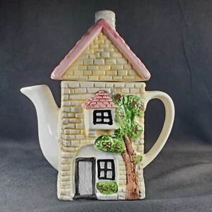 Tetera de cerámica Brinn's Little House con tapa - Imagen 1 de 8