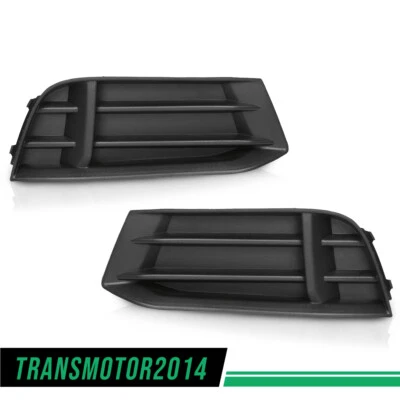 1 Pair Front Bumper Fog Light Lamp Cover Grille Fit For 2017-2020 AUDI A3 Sedan - Imagem 1 de 4