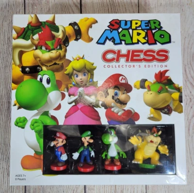 Super Mario Chess Collectors Edition Nintendo 2009 Missing Instructions/Pawn - Image 1 of 4