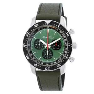 Mathey-Tissot 1968 Chronograph Automatic Green Dial Men's Watch TYPE1968VE - Picture 1 of 3