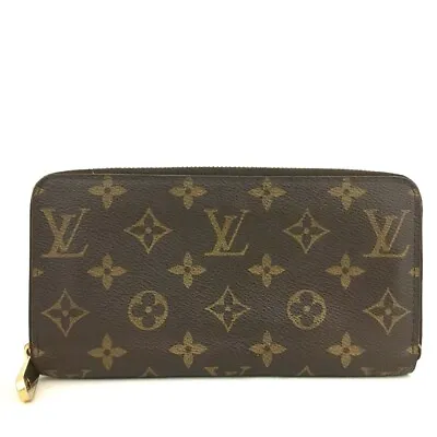 Louis Vuitton Monogram Zippy Zip Around Long Wallet Purse /5Q1139 • 1€
