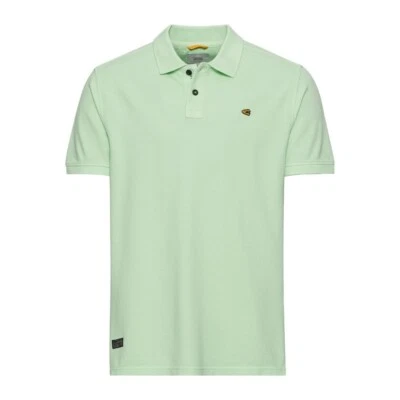 Camel active Hombre Piqué Camisa Polo Regular Fit Verde 3P00 409965 74 Pistacho - Imagen 1 de 3