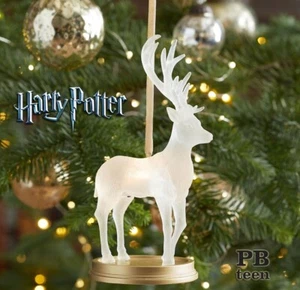 Harry Potter Patronus Stag Light-up Ornament, Pottery Barn, RARE Wizarding World - Picture 1 of 3