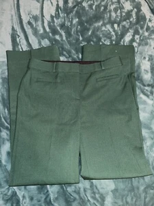 NWT Kate Spade RARE Green Eucalyptus 100% Wool Neena Pants Size 10 Beautiful - Picture 1 of 11