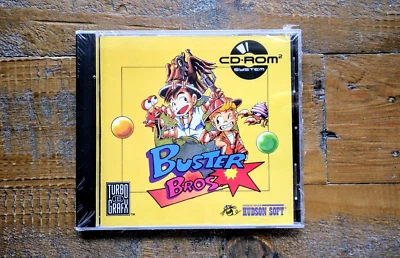 NEW ✹ Buster Bros ✹ Turbo Grafx 16 Game FACTORY SEALED Turbografx ✹ USA - Image 1 of 4